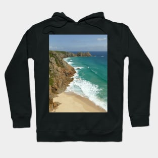 Logan Rock, Porthcurno, Cornwall Hoodie